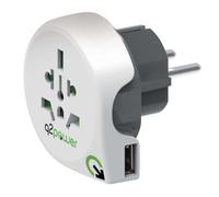 Q2 Power 1.100110 Adaptateur de voyage 1.100110 Adaptateur intermédiaire Adaptateur de voyage