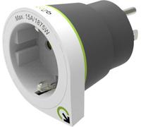 Q2 Power Adaptateur de Voyage Europe vers États-Unis - Blanc/Gris