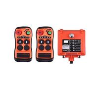 Q200 grue industrielle télécommande 2 boutons sans fil palan électrique camion à béton contrôleur de machines de Construction(2T 1R,AC DC 12-24V)