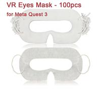 Q3 masque pour les yeux 100 pièces pour Meta Oculus Quest 3 universel jetable Vr casque accessoires sueur respirant cache-yeux pour Quest 2/3