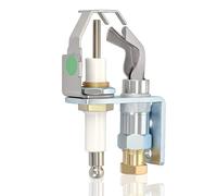 Q345A1305 Brûleur pilote de type cible compatible avec Honeywell S8600F S8600H S8600M S8610F Systèmes pilotes intermittents, convient pour gaz naturel et propane, support de montage de style B avec