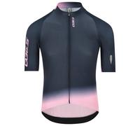 Q36.5 Gregarius Pro Collar Fade Signature Short Sleeve Jersey Bleu M Homme