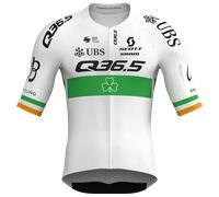 Q36.5 PRO CYCLING TEAM Maillot manches courtes Champion irlandais 2025 vert