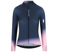 Q36.5 - Women's Gregarius Hybrid Collar Fade L/S Jersey - Maillot de cyclisme - XL - nautica blue