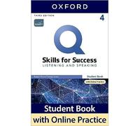 Q3e 4 Listening and Speaking Student Book and IQ Online Pack