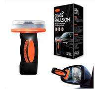 Q4 Glass Guard,Nettoyant Vitre Voiture,Brosse de Nettoyage de Film d'huile Automobile pour Pare-brise de Voiture,Dissolvant de Film d'huile de Verre,élimine les les Taches,Lave Glace Hiver