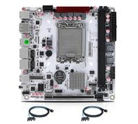 Q670 Carte mère NAS Mini-ITX 8 baies LGA1700 (prend en charge les processeurs de bureau 12e/13e/14e génération), 8 x SATA3.0, i226-LM 2,5 G vPro, 2 x DDR5 MAX 64 Go, 3 x M.2 NVMe, 3 x USB 3.2, 1 x