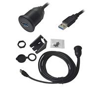 q72 Top. 100 cm Câble USB 3.0 mâle vers femelle câble rallonge pour installation auto Tableau de bord