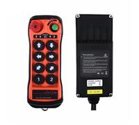 QA800 8 touches à vitesse industrielle sans fil radio grue télécommande commutateurs palan piste ascenseur contrôleur(1T 1R,AC DC10-24V)