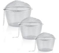 Qaautor 3 Pièces Paniers de Nettoyage à Ultrasons Solution de Nettoyage à Ultrasons Nettoyeur de Pièces à Ultrasons Panier de Nettoyeur à Vapeur pour