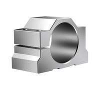 Qaautor Support de de Pince de Moteur de Broche CNC de 65 Mm, Support de de Moteur de Broche avec Vis 4 Pièces, pour la Gravure de Routeur CNC