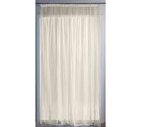 QABANE HomeMaison.COM Voilage Uni Cornely - Champagne - 300 X 240 cm