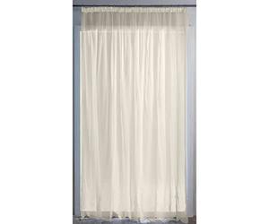 QABANE HomeMaison.COM Voilage Uni Cornely - Champagne - 420 X 240 cm