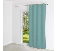 QABANE Rideau uni Effet Velours coloré