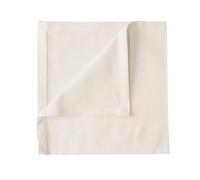 QABANE SUD ÉTOFFE Serviette De Table New York - Couleur - Blanc, Taille - 40x40