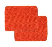 Qaestfy Lot de 2 recharges de Tapis Chenille compatibles avec QAE011 Outil de Nettoyage de Murs et de plinthes avec Long Manche