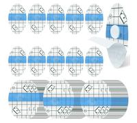 Qaestuan 100 Pcs Patchs d'oreille Imperméables Transparents, Autocollants Correcteurs d'oreilles pour Adultes Bébé, Patchs Qui Offrent une Protection Auditive Pendant Les Douches, la Natation
