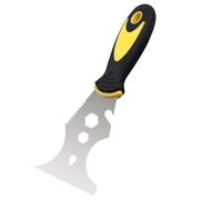 Qaestuan Multi-Usage Grattoir À Peinture Pour, 15 en 1 Outil de Peinture Anti-Adhérent, 1.5mm Multifonctionnel Spatule Acier Inoxydable, avec Poignée Souple, Couteau à Mastic, Plâtre Nettoyage