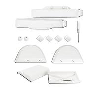 Qagea Kit de pièces d'aspirateur de piscine avec AXV417WHP Pod Swing, AXV604WHP avant et arrière, chaussures de pod AXV414P, volets AXV434WHP pour Hayward, Navigator, Arneson, Pool Vac Ultra, Pool Vac