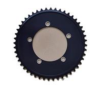 QAINKUN Plateau à engrenage fixe 110 BCD Plateau de chaîne de vélo de 1/8" Vitesse unique 44T 46T 48T 50T 52T 53T Plateau étroit large (couleur : 110BCD 48T)