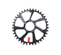 QAINKUN Plateau rond Cinch 30t 32 34 36 38T 3,5 mm Offset Direct Mount Plateau étroit large (couleur : 34t)