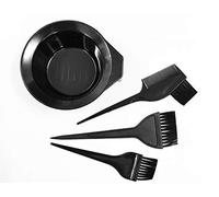 QAKVI 4 PCS Hair Stylists Professional Styling Comb Set Variety Pack Great for All Hair Types & Styles Paddle and Round Hair Brush Straightener For Women/Men, Dressing Comb for women