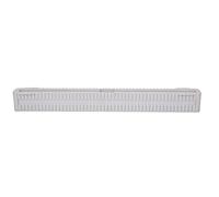 Qalvona Boîtier Plug Aileron Unique pour Longboard de 10 Pouces, Nylon Résistant, Léger, Blanc - Installation Facile, Compatible Toutes Planches, Accessoire Surf Durable (Blanche)