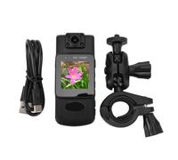 Qalvona Caméra Portable 2K, Vision Nocturne, Objectif 180 Degrés Rotation, Corps Magnétique avec Clip Arrière - Image Haute Définition, Détection de Mouvement, Usage Sport et Plein Air