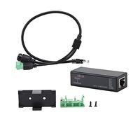 Qalvona Module Serveur Série vers Ethernet DTU HF7121, Alimentation 5-36VDC, Communication de Messages Courts - Sécurité TLS/AES / DES3, Configuration Web et OTA, Application