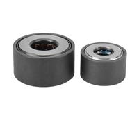 Qalvona Outil Pose Goujon Roue 14mm 22mm, Métal avec Roulement Rotatif, Kit 2 Pièces - Installation Facile, Protection Fils de Goujons, Pour Véhicules Légers et Camions