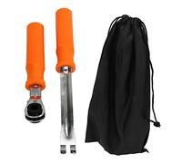 Qalvona Outil Régleur Automatique de Jeu, Set 2 Pièces avec Clé À Cliquet Double Carré, Poignées Confortables - Acier Au Carbone Durable, Usage Camions et Remorques