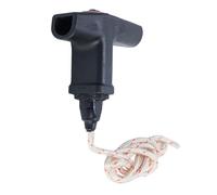 Qalvona Poignée De Lanceur Tronçonneuse, avec Corde De 45mm, pour TS460 TS510 TS700 TS760 - Construction Robuste en ABS, Remplacement Facile, Usage Durable