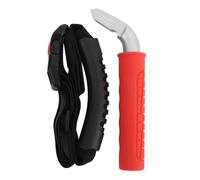 Qalvona Poignée De Porte De Voiture, Poignée De Soutien Ergonomique Non Glissante, 500 LBS Capacité, Lot De 2 Gris - Matériau Robuste, Confort Supérieur, Sécurité Renforcée Pour (Rouge)