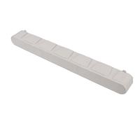 Qalvona Single Fin Box PVC, Boîtier Pal Fin 10,5 Pouces, Remplacement Durable et Léger - Facile à Installer, Résistant à l’Eau, Accessoire Surf et Kayak Polyvalent (Blanche)