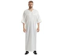 Qamis Enfant Caftan Homme Manche Courte Été Robe Lin Africain Musulman islamique Mariage Djellaba Vetements Africains Aube De Communion Maillot Bain Marocain Tenu Africaine