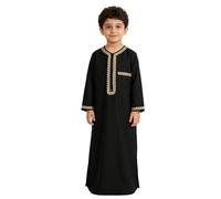 Qamis Enfant, Djellaba Enfant, Tenue de Circoncision pour Garçon, Robe Arabe Kaftan Long, Jubba Thobe, Kurta Dishdasha, Costume Musulman, Vêtements de Prière, Robe de Prière et de Fête pour Eid