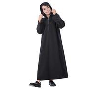 Qamis Garcon de Ramadan Djellaba Enfant Garçon Priere Islamique Qamis Manches Courtes Robe de Priere Dubai Robe Musulmane Marocaine Djellaba Caftan Jilbab Abaya