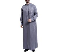 Qamis Homme Boubou Africain Abaya Djellaba Moderne À Motifs Géométriques Style Marocain Urbain De Chef Soie Brodée Caftan Prestige Maroc Dengri Tunisien Maillot Bain Musulman Peignoirs a-GY1 M