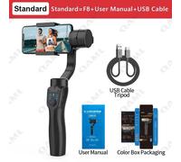 QAML F8-Support de téléphone à cardan 3 axes,stabilisateur d'enregistrement vidéo anti-secousse pour smartphone Xiaomi iPhone - Type Standard