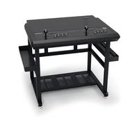 qanba Arcade 2009 2 Player - Arcade Stick 2 joueurs avec cadre métallique robuste - Compatible avec PC, Steam Deck et Android - Joystick de précision Gravity, Mode Turbo, Rangement intégré