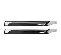 QANYEGN 1 Paire d'hélicoptères RC, hélicoptère à Distance Grande hélice, assureur Double Rotor Principal pour Flywing FW450 V3