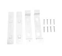 QANYEGN 2 Ensembles de Supports de Suspension pour nichoir, Supports de Montage pour nichoir, Support de Montage pour nichoir en Acier galvanisé pour mangeoires et nichoirs