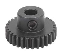 QANYEGN 30 Tooth Spur Gear Steel 6mm D-Bore Pinion Gear 0.8 Mod Hardware Industrial Parts 4303 1006 0030