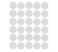QANYEGN 30Pcs Round NFC Card Tag, NFC Tags Stickers, Rewritable Water Proof Chip 25mm 1in 504 Bytes Memory NFC Label