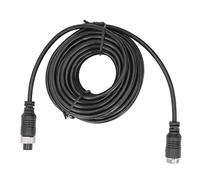 QANYEGN 33ft/10m 4 pin Cable de extensión de video para automóvil, extensión de aviación, cable de cámara de respaldo para la autocaravana del autobús del remolque del camión