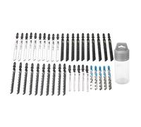 QANYEGN 40Pcs Jigsaw Blade 6 Types High Speed Steel Reciprocating Sabre Saw Cutting Tool for Wood