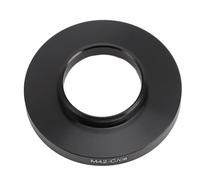 QANYEGN Adaptateur de l'objectif M42 Mont Metal CS, Adaptateur de l'objectif de la caméra C Mount, Adaptateur Femed to C CS Mount Rings pour Le télescope Macro-Photographie