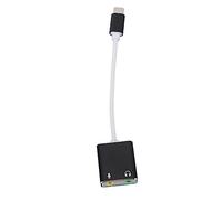 QANYEGN Adaptateur de Microphone USB C, Carte Son de Type C 7.1 Canal USB Sound Carte Type C à 3,5 mm Adaptateur de Prise Casque 3,5 mm