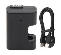 QANYEGN Batterie factice NP FW50, kit de coupleur de batterie factice, décodage complet de la batterie factice de type C pour appareil photo numérique A7 A7R A7S A7II A7RII A7SII A