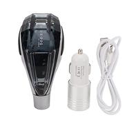 QANYEGN Bouton de décalage de vitesse de voiture en cristal, bouton de décalage à LED, 7 bouton de décalage de commande activé à 7 couleurs pour levier de levier de vitesses de voi